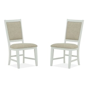 Magnussen Home Heron Cove Upholstered Side Chair Two Pack