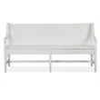 Magnussen Home Heron Cove Chalk White And Dovetail Grey Bench