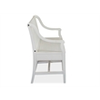 Magnussen Home Heron Cove Chalk White And Dovetail Grey Bench
