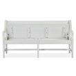 Magnussen Home Heron Cove Chalk White And Dovetail Grey Bench