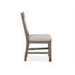 Magnussen Home Tinley Park Dove Tail Grey Upholstered Side Chair Two Pack