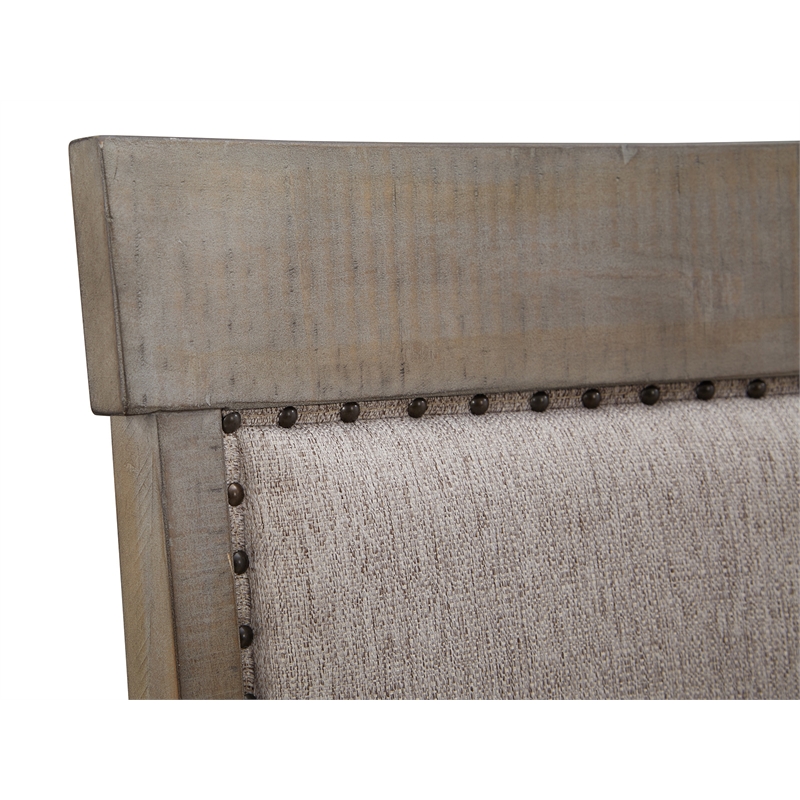 Magnussen Home Tinley Park Dove Tail Grey Upholstered Side Chair Two Pack