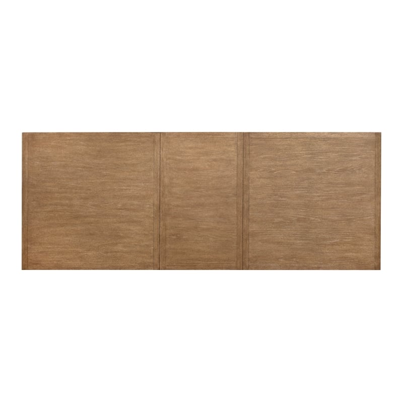 Magnussen Home Plum Creek Sierra Brown Extendable Trestle Dining Table