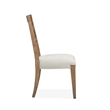 Magnussen Home Plum Creek Sierra Brown Upholstered Side Chair Two Pack