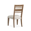 Magnussen Home Plum Creek Sierra Brown Upholstered Side Chair Two Pack