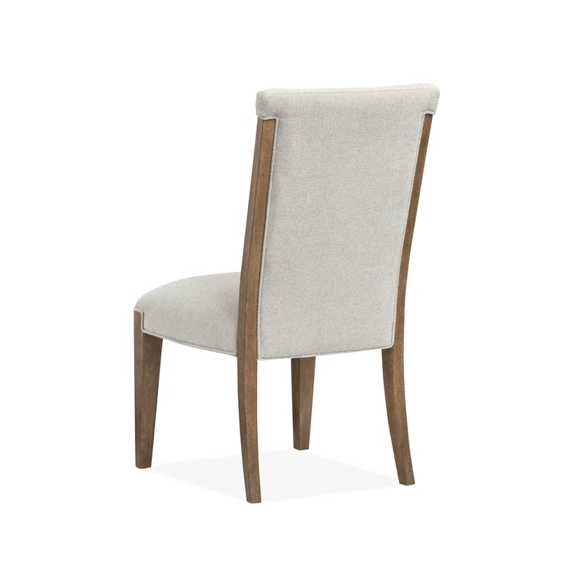 Magnussen Home Plum Creek Sierra Brown Upholstered Side Chair Two Pack