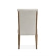 Magnussen Home Plum Creek Sierra Brown Upholstered Side Chair Two Pack