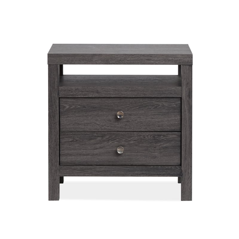 Magnussen Home Merrifield Raisin Black Drawer Nightstand