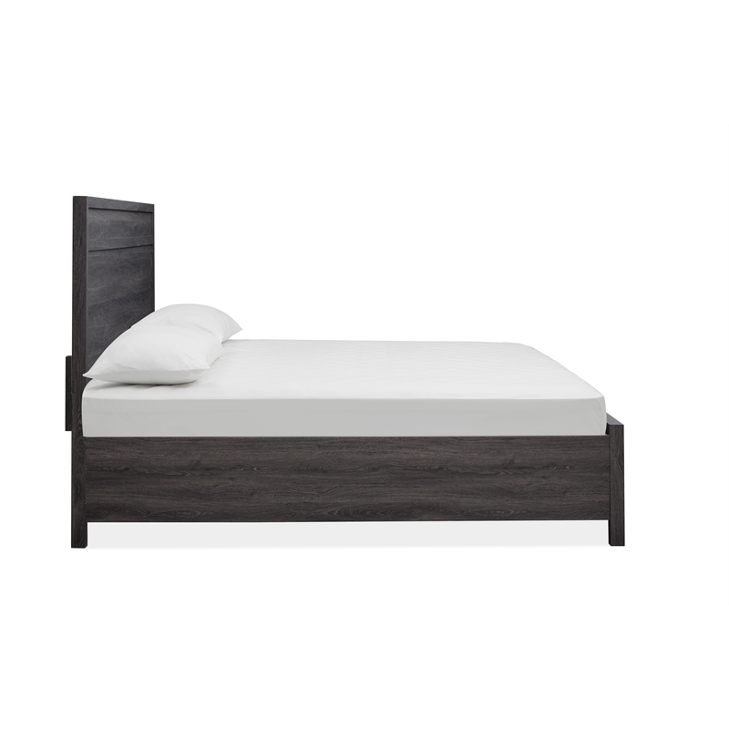 Magnussen Home Merrifield Raisin Black Queen Panel Storage Bed