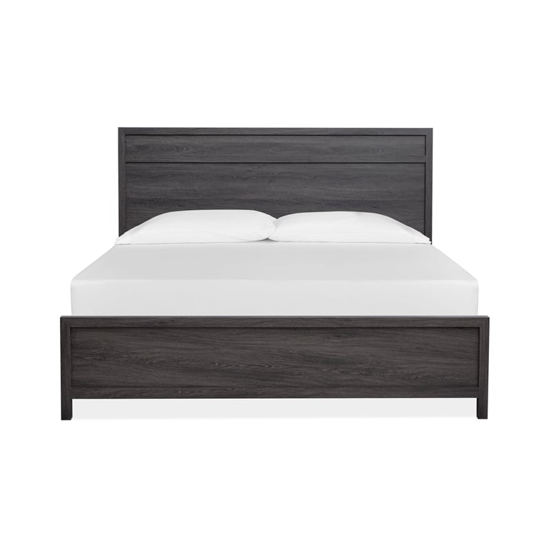 Magnussen Home Merrifield Raisin Black King Panel Bed