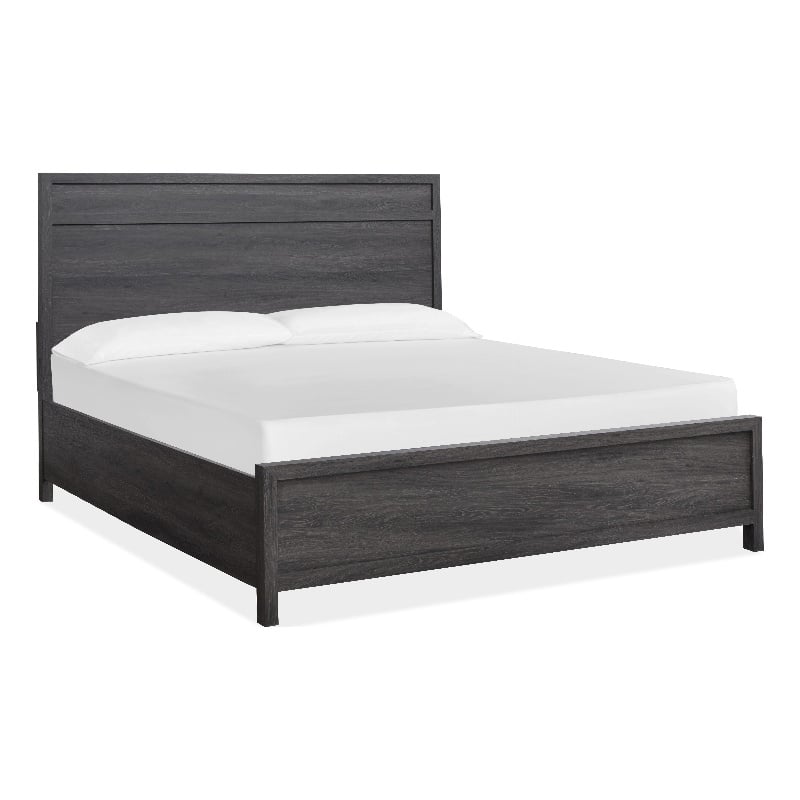 Magnussen Home Merrifield Raisin Black King Panel Bed