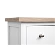 Salt Life Home Windmill Harbour White Whisp and Sand 6-Drawers Dresser