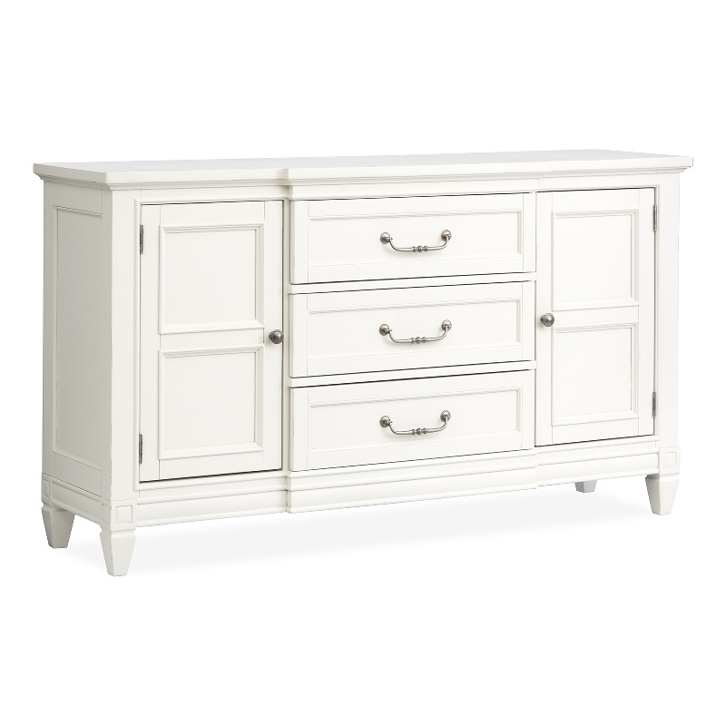 Magnussen Home Willowbrook Egg Shell White Buffet