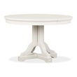 Magnussen Home Willowbrook Egg Shell White Extendable 48
