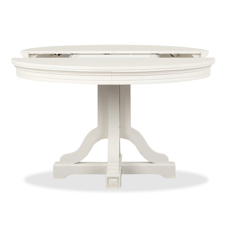 Magnussen Home Willowbrook Egg Shell White Extendable 48