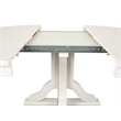 Magnussen Home Willowbrook Egg Shell White Extendable 48