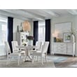 Magnussen Home Willowbrook Egg Shell White Extendable 48