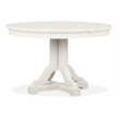 Magnussen Home Willowbrook Egg Shell White Extendable 48