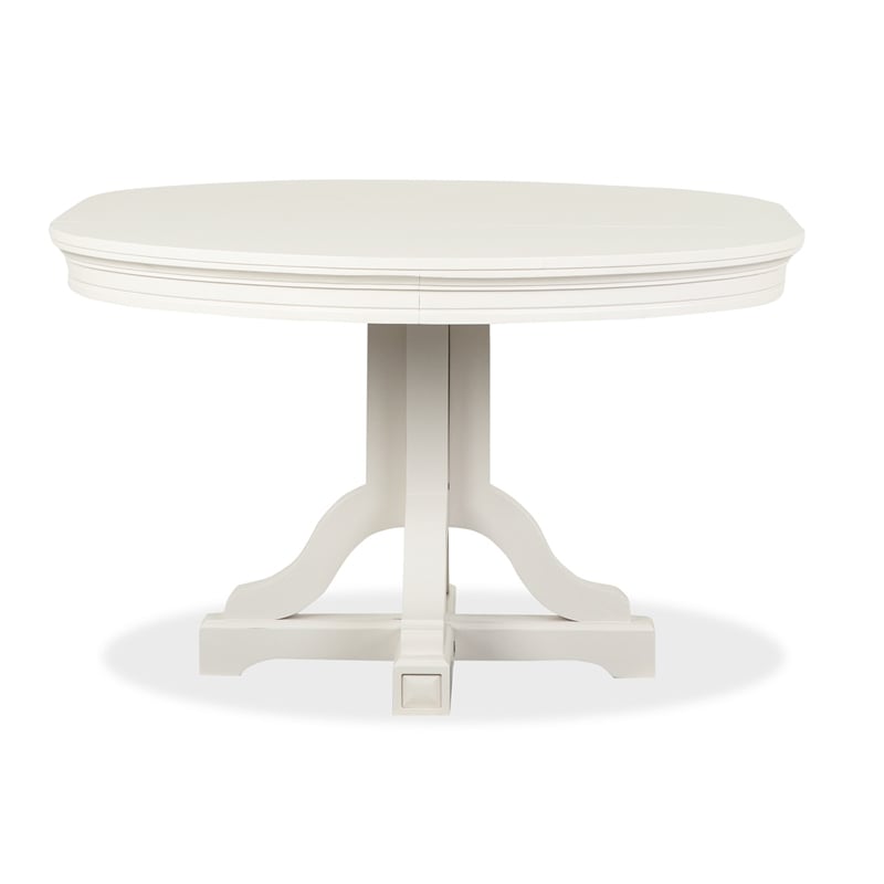 Magnussen Home Willowbrook Egg Shell White Extendable 48