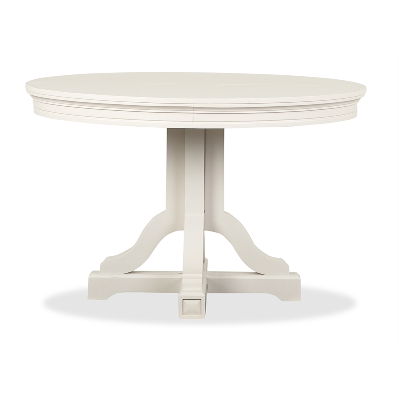 Magnussen Home Willowbrook Egg Shell White Extendable 48
