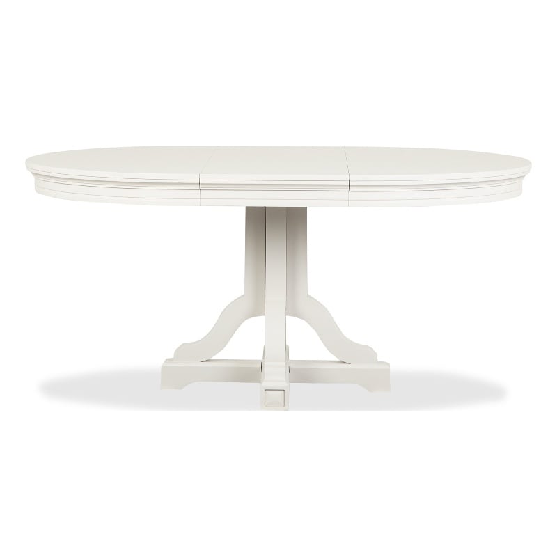 Magnussen Home Willowbrook Egg Shell White Extendable 48