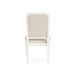 Magnussen Home Willowbrook Egg Shell White Upholstered Side Chair Two Pack