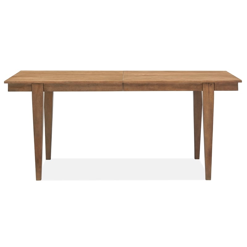 Magnussen Home Lindon Belgian Wheat Extendable Rectangular Dining Table