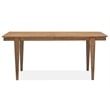 Magnussen Home Lindon Belgian Wheat Extendable Rectangular Dining Table