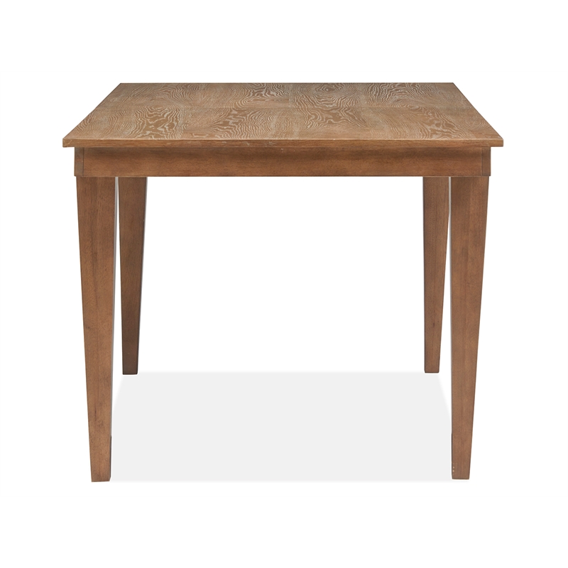 Magnussen Home Lindon Belgian Wheat Extendable Rectangular Dining Table