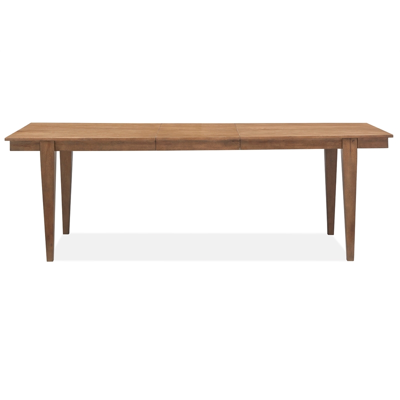 Magnussen Home Lindon Belgian Wheat Extendable Rectangular Dining Table