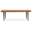 Magnussen Home Lindon Belgian Wheat Extendable Rectangular Dining Table