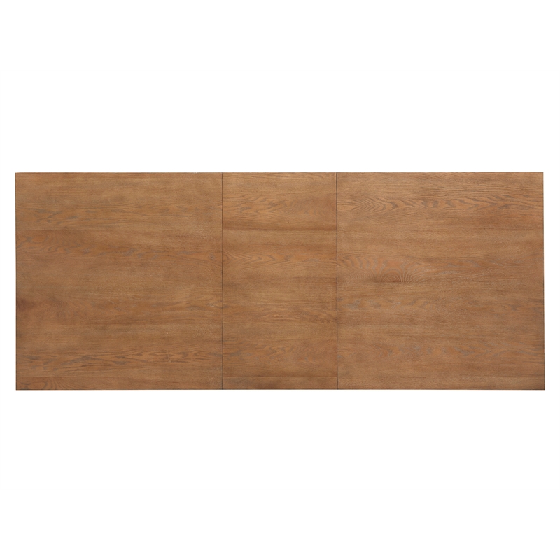 Magnussen Home Lindon Belgian Wheat Extendable Rectangular Dining Table