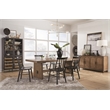 Magnussen Home Lindon Belgian Wheat Trestle Dining Table