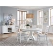 Magnussen Home Charleston White Dove White Extendable Rectangular Dining Table