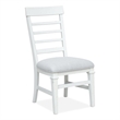 Magnussen Home Charleston White Dove White Upholstered Side Chair Two Pack