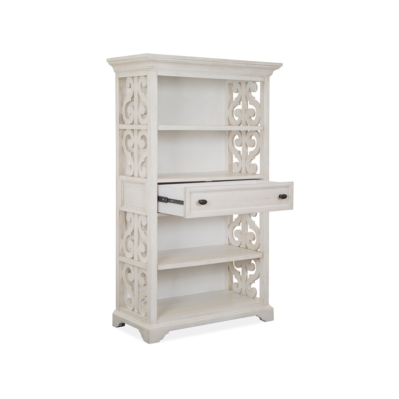 Magnussen Home Bronwyn Alabaster Bookcase