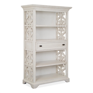 Magnussen Home Bronwyn Alabaster Bookcase