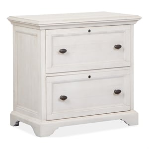Magnussen Home Bronwyn Alabaster Lateral File