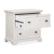 Magnussen Home Bronwyn Alabaster Lateral File With Hutch