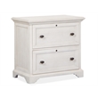 Magnussen Home Bronwyn Alabaster Lateral File With Hutch