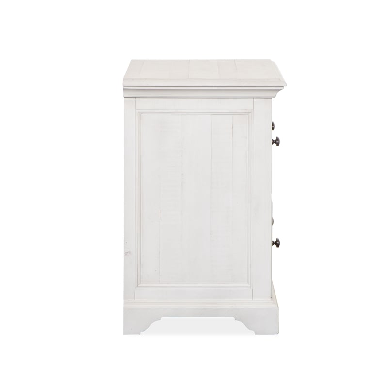 Magnussen Home Bronwyn Alabaster Lateral File With Hutch