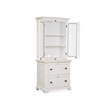 Magnussen Home Bronwyn Alabaster Lateral File With Hutch