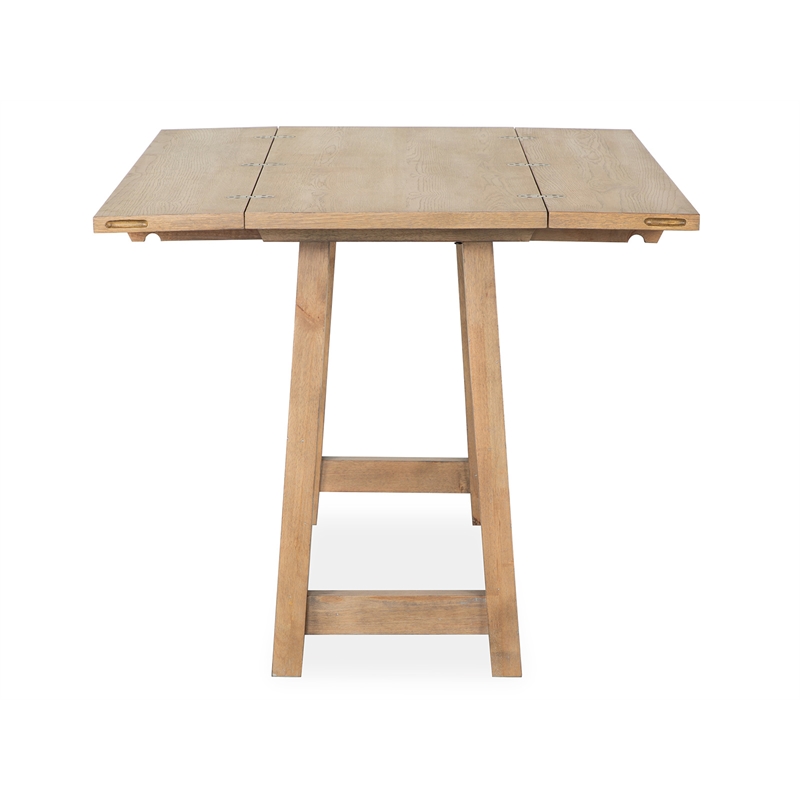 Magnussen Home Lindon Belgian Wheat Expandable Writing Desk