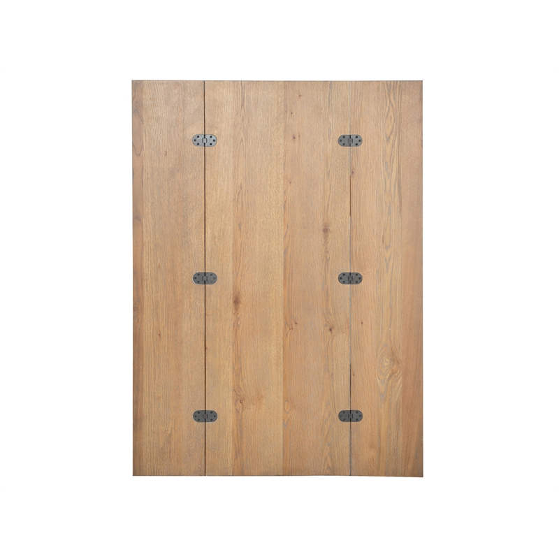 Magnussen Home Lindon Belgian Wheat Expandable Writing Desk