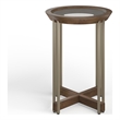 Magnussen Home Elora Glass Round Accent Table