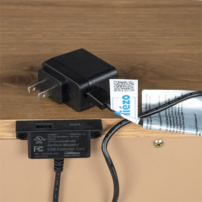 Magnussen Home Davenport Rustic Caramel Drawer Nightstand