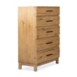 Magnussen Home Davenport Rustic Caramel 5-Drawers Bedroom Chest
