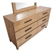 Magnussen Home Davenport Double Drawer Dresser With Portrait Mirror