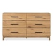 Magnussen Home Davenport Double Drawer Dresser With Portrait Mirror