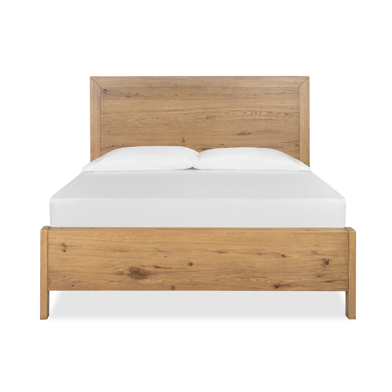 Magnussen Home Davenport Rustic Caramel Queen Panel Bed